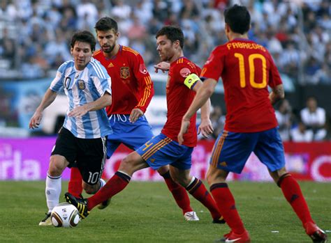 argentina vs spain 2010